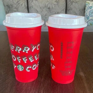 Starbucks Reusable Holiday  Cups - 16oz : 2019